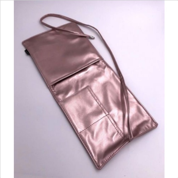 5for$25 Sephora Luxe Rose Gold Roll Up Makeup Bag - Picture 3 of 8